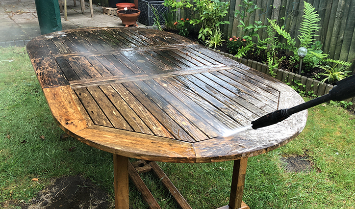 Pressure washing